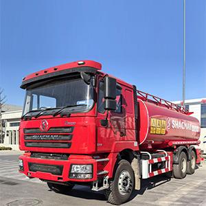 Shacman diesel fuel tanker: 