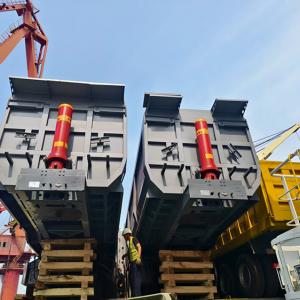 3units 3axle dump trailers will be send to Nigerian