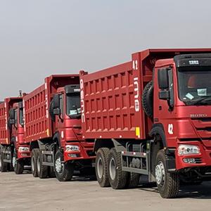 30units Howo Dump Trucks Loaded on the Ship for Malawi Customer
