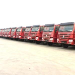 Recent shipments of dump trucks