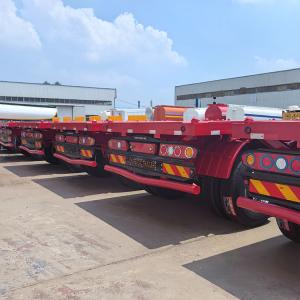 6units 3axles Flatbed Trailers will be send to Ghana