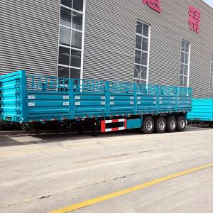 3 Axles Heavy Duty 40 Ton Side Wall Semi Trailer