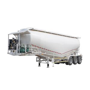 3-Axles Heavy Duty 50 Ton Bulk Cement Trailer For Sale 