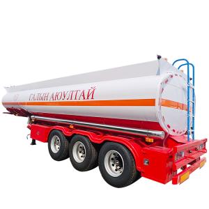 3-Axles Heavy Duty 50 Ton Oil Tank 