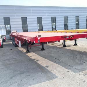 4 Axles Heavy Duty 80 Ton Flatbed Trailer