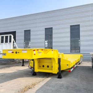Heavy Duty 3 Axles Lowbed Truck Trailer